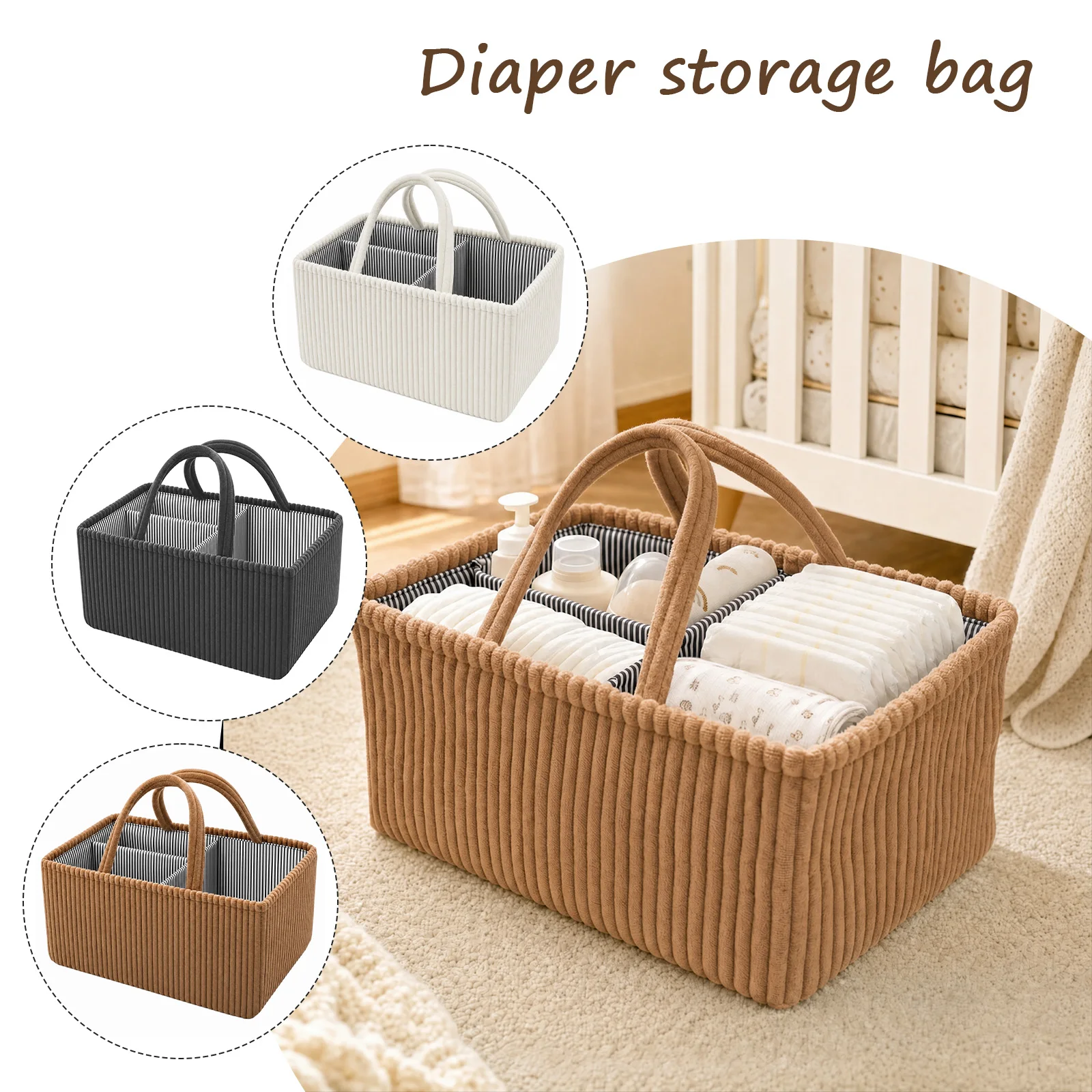 아기 기저귀 정리함 접이식 기저귀 교환 보관함 손잡이가 - Backpack Diaper Bag 리뷰 및 가격