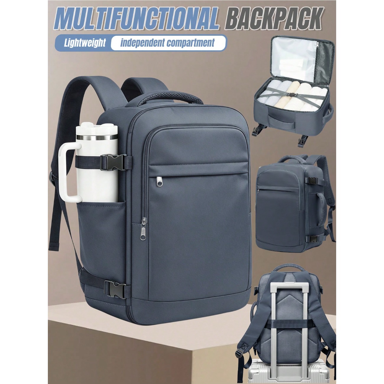 경량 대용량 여행용 백팩, 방수 나일론 원단, 단기 여 - Laptop Backpack 15.6 리뷰 및 가격