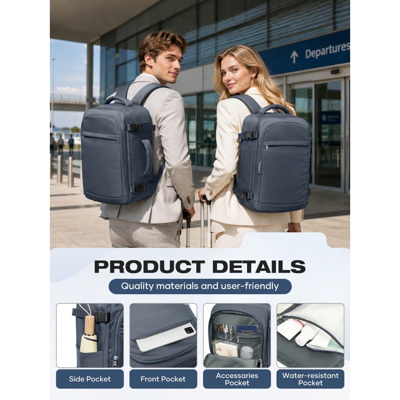 경량 대용량 여행용 백팩, 방수 나일론 원단, 단기 여 - Laptop Backpack 15.6 리뷰 및 가격