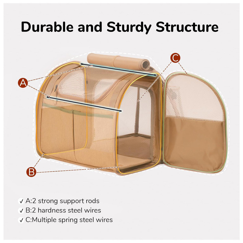 휴대용 고양이 배낭, 확장 가능한 대용량 반려동물 배낭 - Foldable Backpack Small 리뷰 및 가격