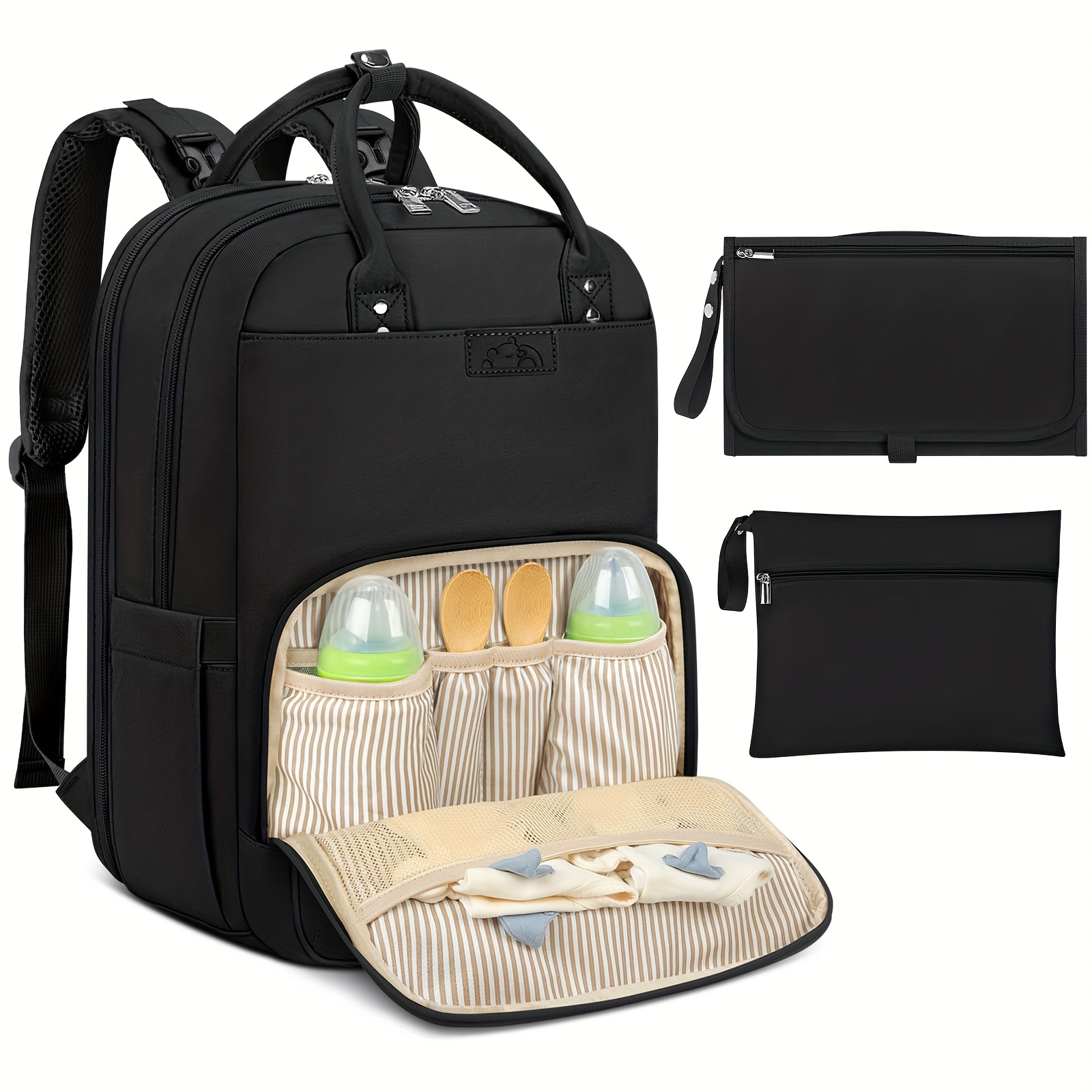 NEWHEY 휴대용 변경 매트가있는 가방 배낭 기저귀  - Backpack Diaper Bag 리뷰 및 가격