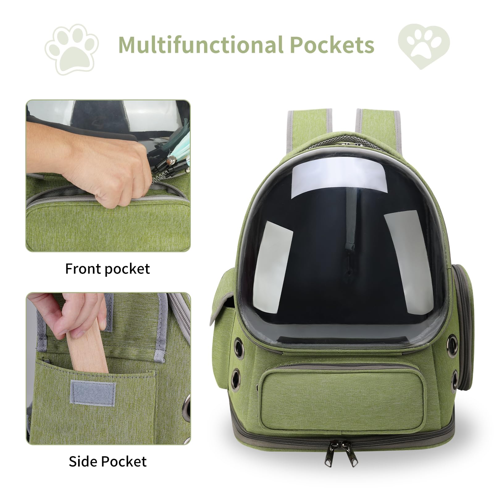 고양이용 배낭형 이동 가방, 통기성이 좋은 소재, 넉넉 - Foldable Backpack Small 리뷰 및 가격