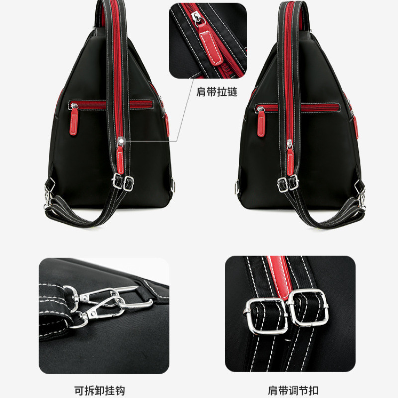 여성용 백팩 아웃도어 캐주얼 방수 솔리드 나일론 숄더백 - Fashion Backpack Women 리뷰 및 가격