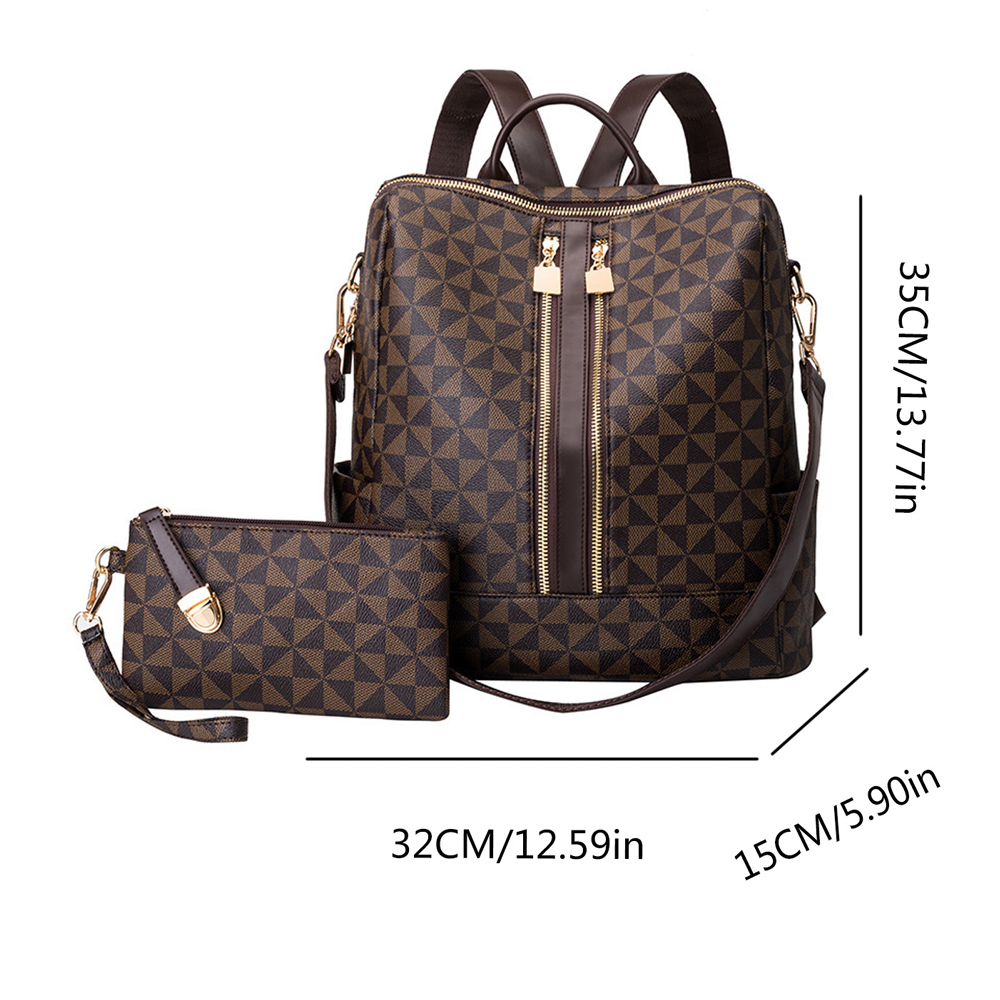 2pcs 배낭 및 핸드백 세트, 여성용, 방수 더블 어 - Mini Backpack Purse 리뷰 및 가격
